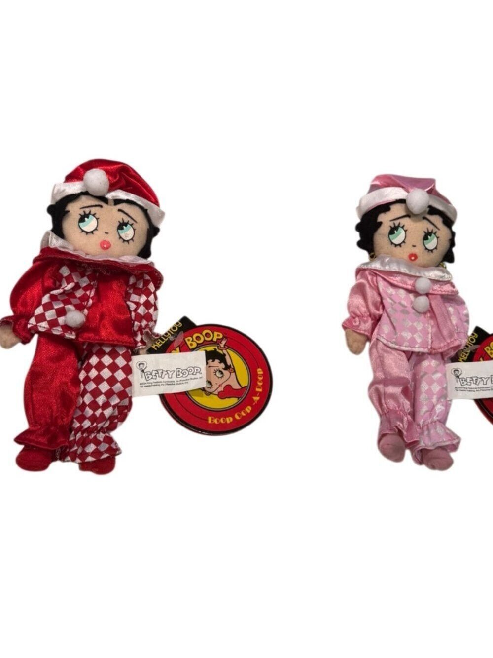 Betty Boop  2004 Jester Clown Rag Doll